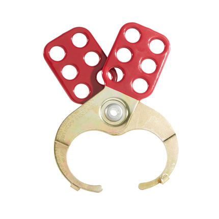 Lockouts, 1-1/2-Inch Hasp, Interlocking Tabs