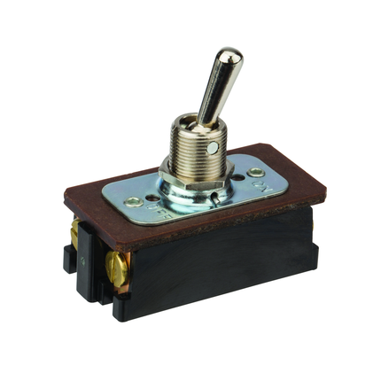 DPST 20 Amp Toggle Switch with Bat Handle On-Off Pull