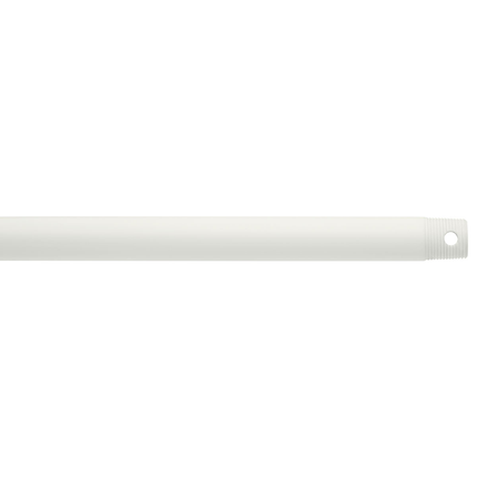 Dual Threaded 60" Downrod White
