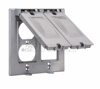 Duplex-GFCI Double Gang Cover