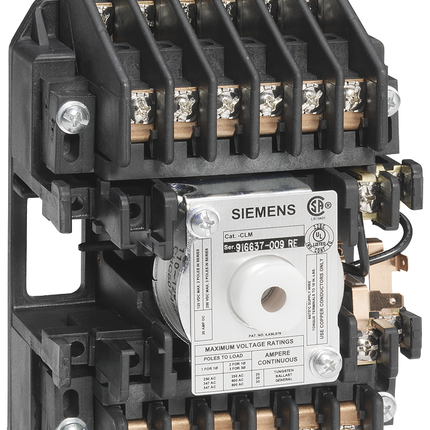 CONTACTOR, LIGHTING, 20A, 3-POLE, OPEN, 120V