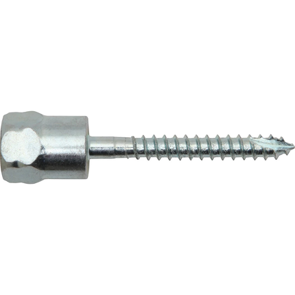 HangerMate Vertical Mount Screw for Wood, 1/4" Rod, 5/16" Screw, 2 1/4" Screw