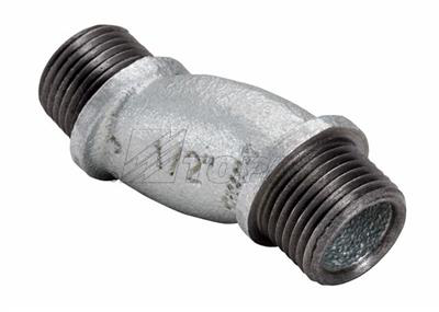 1-1/4" Rigid Offset Nipples, 3/4" Offset HDG - Malleable Iron