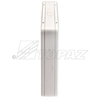 LED Compact Red Exit With Battery Backup