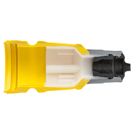 CONN, W/TIGHT, 3P 30A 250V, L15-30R, YL