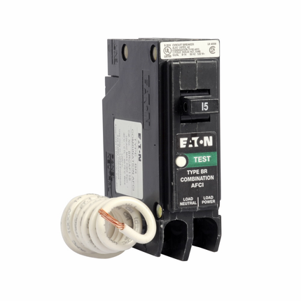 Single Pole Type Br 1 Combo Arc Fault Circuit Breaker, 20-Amp