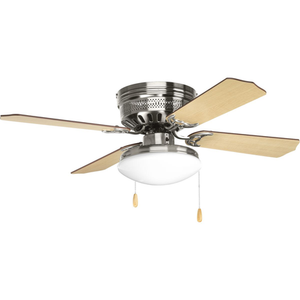 AirPro Hugger 42" 4-Blade Brushed Nickel ceiling fan