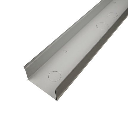 Wiremold 3000 Series Raceway Base, Gray