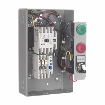 Eaton Freedom NEMA motor control starter, 440V/50 Hz-460V/60 Hz, NEMA 1, Non-combination non-reversing starter, NEMA size 0