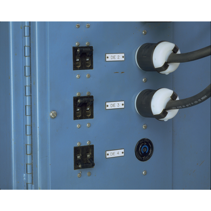 Locking Devices, Twist-Lock®, Industrial, Male Plug, 30A 250V, 2-Pole 3-Wire Grounding, L6-30P, Screw Terminal, Black and White