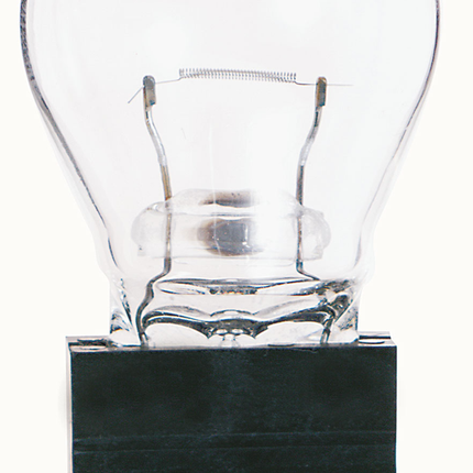 20.5 Watt miniature; S8; 1500 Average rated hours; Plastic Wedge base; 12.8 Volt