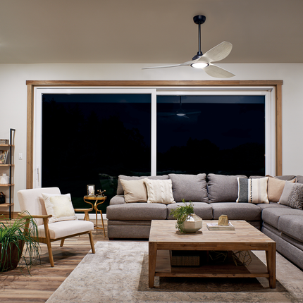 Imari™ LED 65" Fan in Satin Black