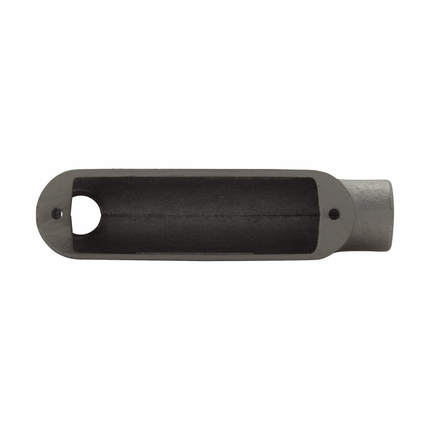 Eaton Crouse-Hinds series Condulet B mogul conduit body, Feraloy iron alloy, LB shape, 4"