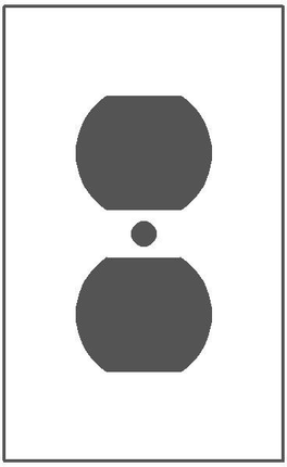 98101, Wallplate