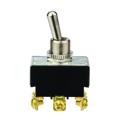 Toggle Switch Bat DPDT On-On Screw Term
