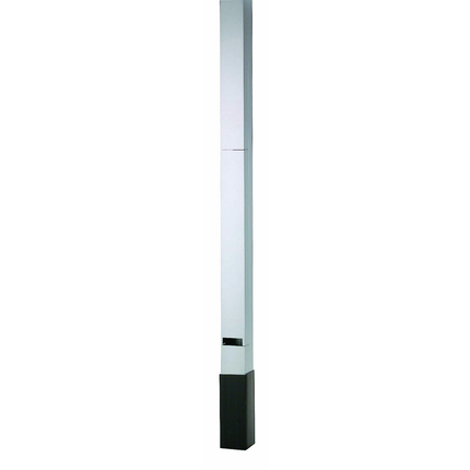 Aluminum Service Poles, 10'2", 2) Duplex Gray