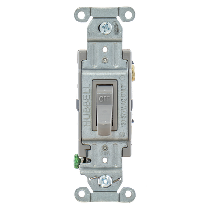 Toggle Switch, Single Pole 20A 120/277V