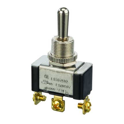 Toggle Switch Momen SPST (On)-Off-(On)