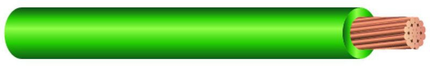 WIRE XHHW-12-GRN-7STR-CU-2500S/R