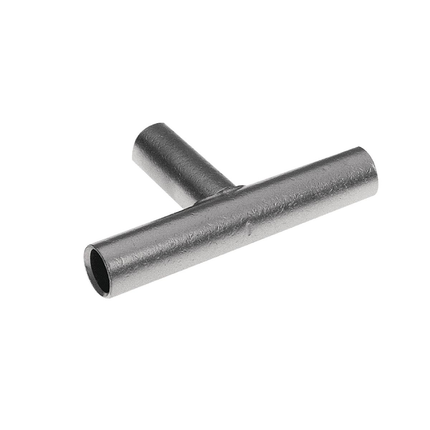 Copper Compression Tee, 4 AWG (Str) (Run & Tap), Tin Plated