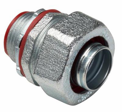 3/4" Straight Liquidtight Connector with Insulated Throat