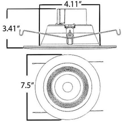 72609, LED Recessed Lighting Retrofit Kit