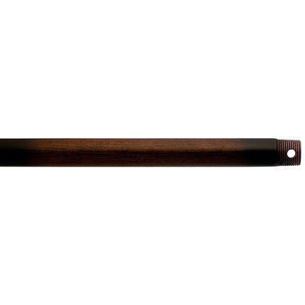 Dual Threaded 24" Downrod Walnut