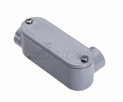 1-1/2" Schedule 40 PVC LR Type Conduit Bodies and Junction Boxes