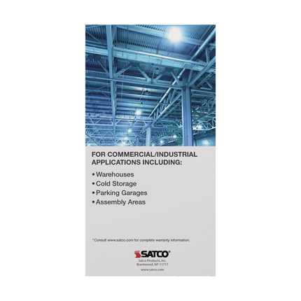 60/80/100 Wattage Selectable; LED; Hi-Bay; Type B; Ballast Bypass; Mogul Extended; 4000K; 100V-277V; 250W-300W Metal Halide Replacement