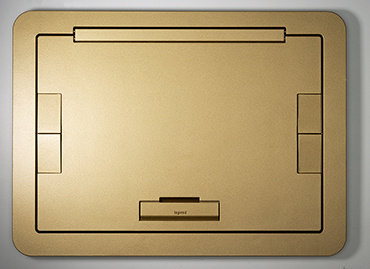 Evolution Series EFB6, EFB8, EFT10 Floor Box Flush Style Cover with Solid Lid