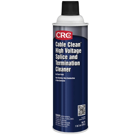 CRC Cable Clean High Voltage Splice Cleaner