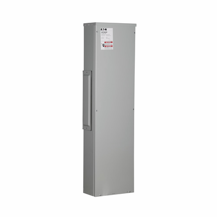 Eaton Main Terminal Box, 600A, Copper, NEMA 3R, Overhead/underground, Four-wire, Three-phase, 120/208V, (2) 250-500 kcmil