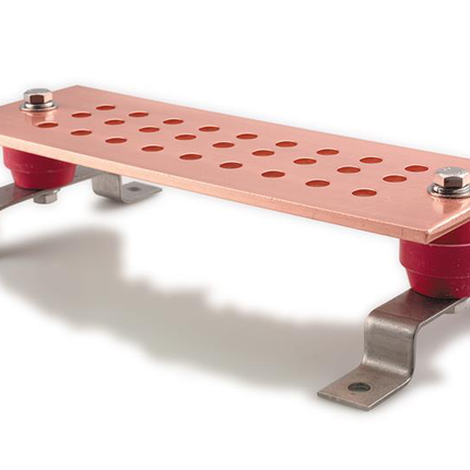 Standard Busbar - 4"H x 12"W x 0.25"D (100 mm x 300 mm x 6.4 mm)