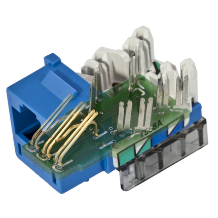 Telephone/DatA Jack, XCELERATOR, Cat 6