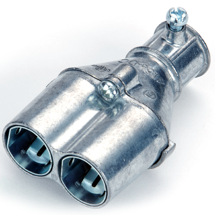 Mighty-Merge® EMT To Duplex AC Or FMC Coupling 1/2" To 3/8"