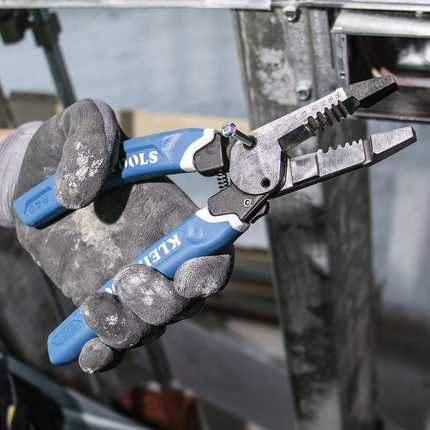 Klein-Kurve® Heavy-Duty Wire Stripper 8-18 AWG