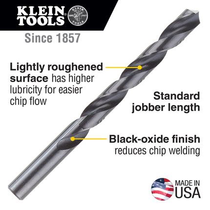 High Speed Drill Bit, 17/64-Inch, 118-Degree