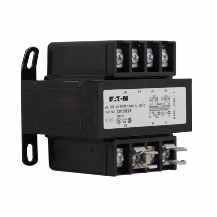 Eaton, type MTE, industrial control transformer, pv: 200/220/440v, 208/230/460v, 240/480v, taps: none, sv: 23/110v, 24/115v, 25/120v, 55°c, 45 va, cu magnet wire