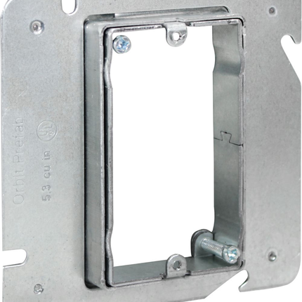 UL-APPROVED 1-GANG ADJUSTABLE RING FOR 5S BOXES