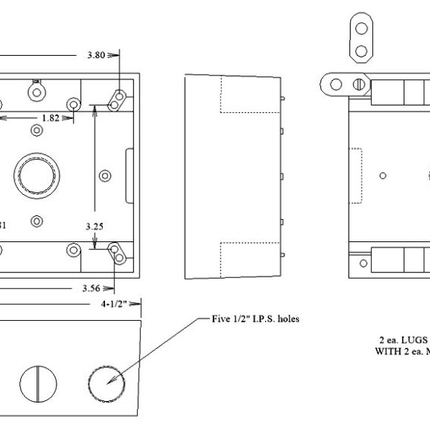 30245, Weatherproof Outlet Box
