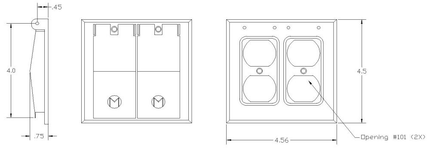 30458, Weatherproof Device Box Cover
