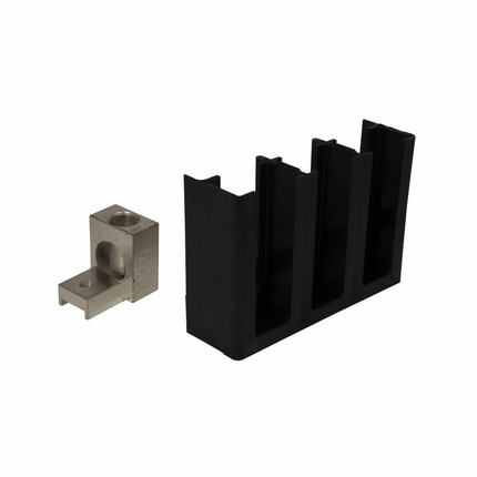 Eaton molded case circuit breaker accessory line and load terminal, Terminal, 400 A, Three-pole, (2) #3/0 AWG-250 kcmil Cu, Frame J-K, Series C, Pressure type line and load