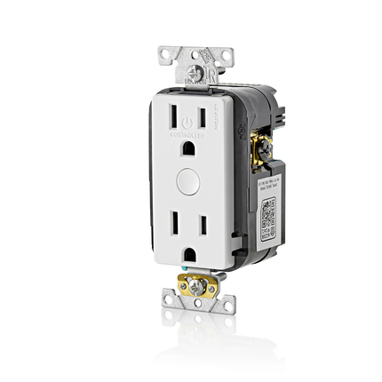 Decora Smart Outlet, Tamper-Resistant 15A, Wi-Fi 2nd Gen