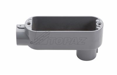 2-1/2" Threaded LB Type Rigid Conduit Body