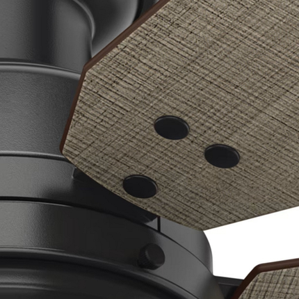 HUNTER 59310 52IN MILL VALLEY MATTE BLACK-LP