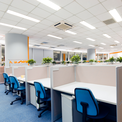 LED Flat Panel Fixture; 40W; 1 ft. x 4 ft.; 5000K