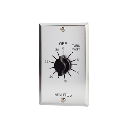 30 Min Timer 125-277V SPDT Metal Plate
