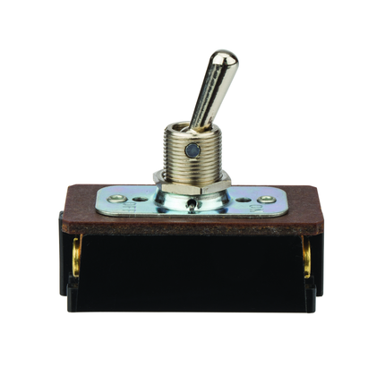 DPST 20 Amp Toggle Switch with Bat Handle On-Off Pull