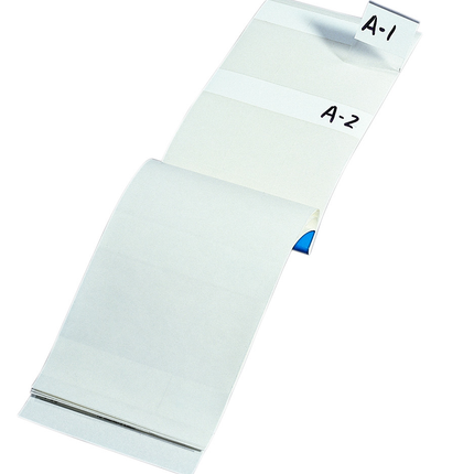 Write-On Wire Marker Booklet, 1" x 5"