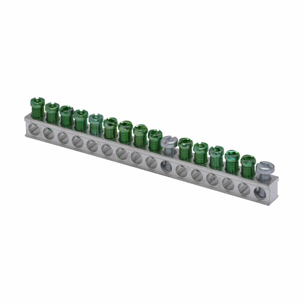 Eaton PON Accessories - 14 Terminal Ground Bar,14 Circuits,14 terminals